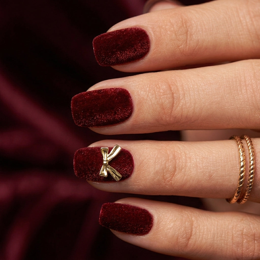 Coffret Press-On Nails — Éclat de Fêtes & Kit d'Application Offert