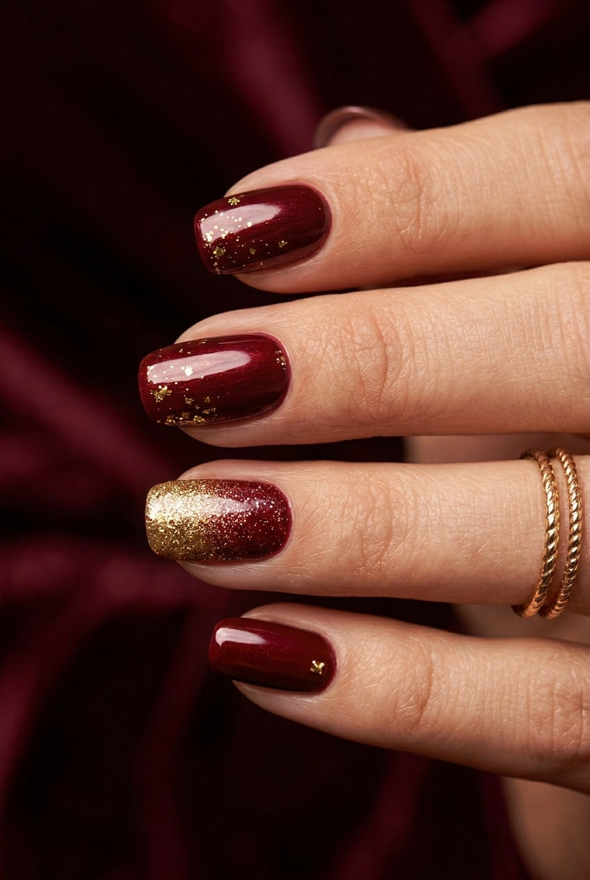 Coffret Press-On Nails — Éclat de Fêtes & Kit d'Application Offert